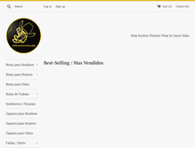 Tablet Screenshot of botaexotica.com